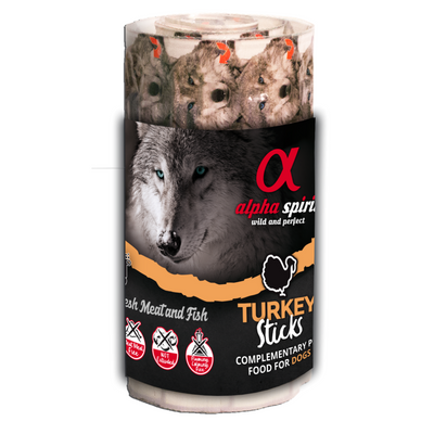 Alpha Spirit- TURKEY- Dog Treat Bar String (Includes 16 Bars)