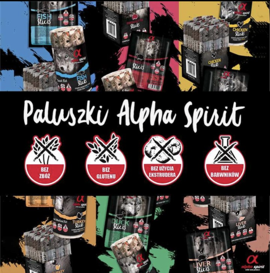 Alpha Spirit- CHICKEN- Dog Treat Bar String (Includes 4 Bars)