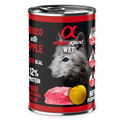ALPHA SPIRIT- PORK WITH YELLOW APPLE- Complete Wet Adult Dog Food- 400 gr