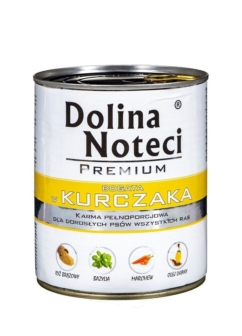 DOLINA NOTECI PREMIUM- CHICKEN-WET FOOD FOR ADULT DOGS- 400 GR CANS