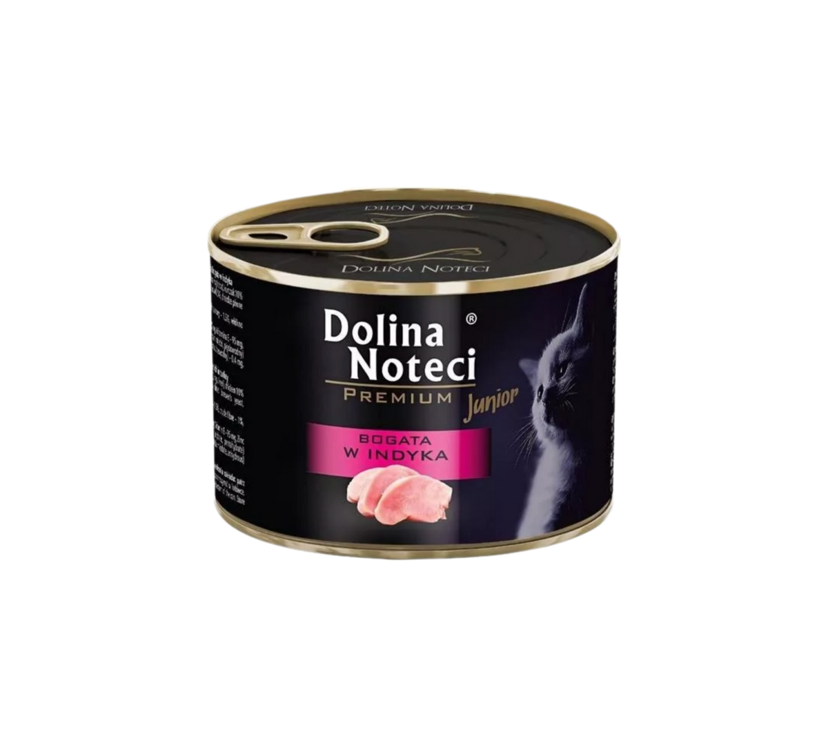 DOLINA NOTECI PREMIUM - WET CAT FOOD FOR KITTENS - RICH IN TURKEY- (IN SAUCE) - 185 GR CANS