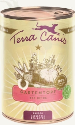 TERRA CANIS Garden Casserole – RED DETOX – warzywa i owoce dla psów – 400 g
