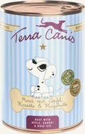 TERRA CANIS- PUPPY-  WOŁOWINA Z JABŁKIEM, MARCHEWKĄ I DZIKĄ RÓŻĄ