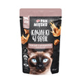 MR MEATY (PAN MIĘSKO)- CHUNKS IN GRAVY- CHICKEN WITH QUAIL- FOR ADULT CATS- 85 GR