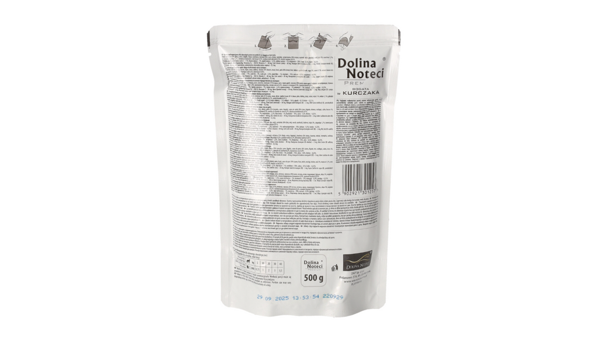 DOLINA NOTECI PREMIUM- CHICKEN- WET FOOD FOR ADULT DOGS- 500 gr POUCH