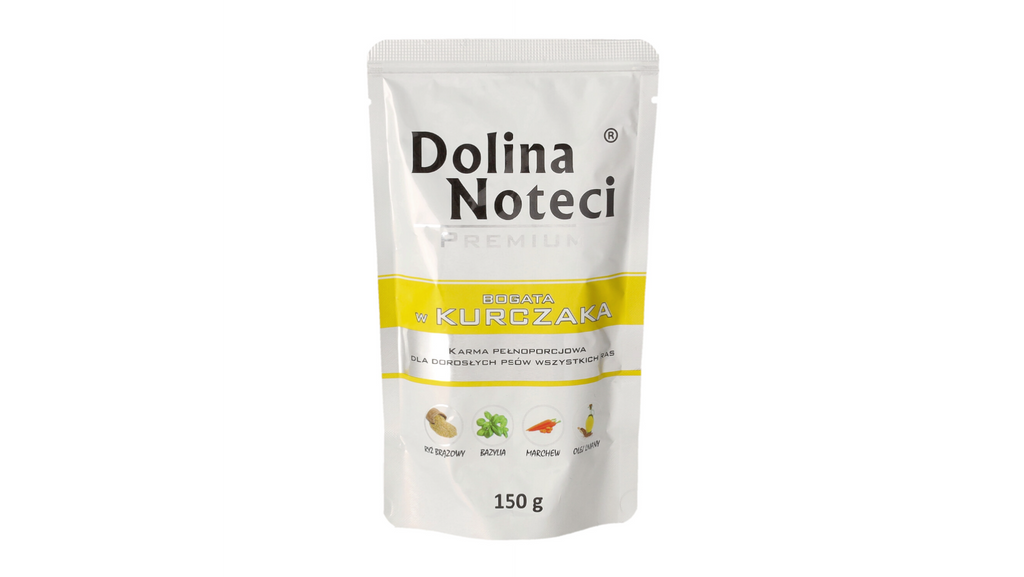 DOLINA NOTECI PREMIUM-CHICKEN- WET FOOD FOR ADULT DOGS- 150 gr POUCH