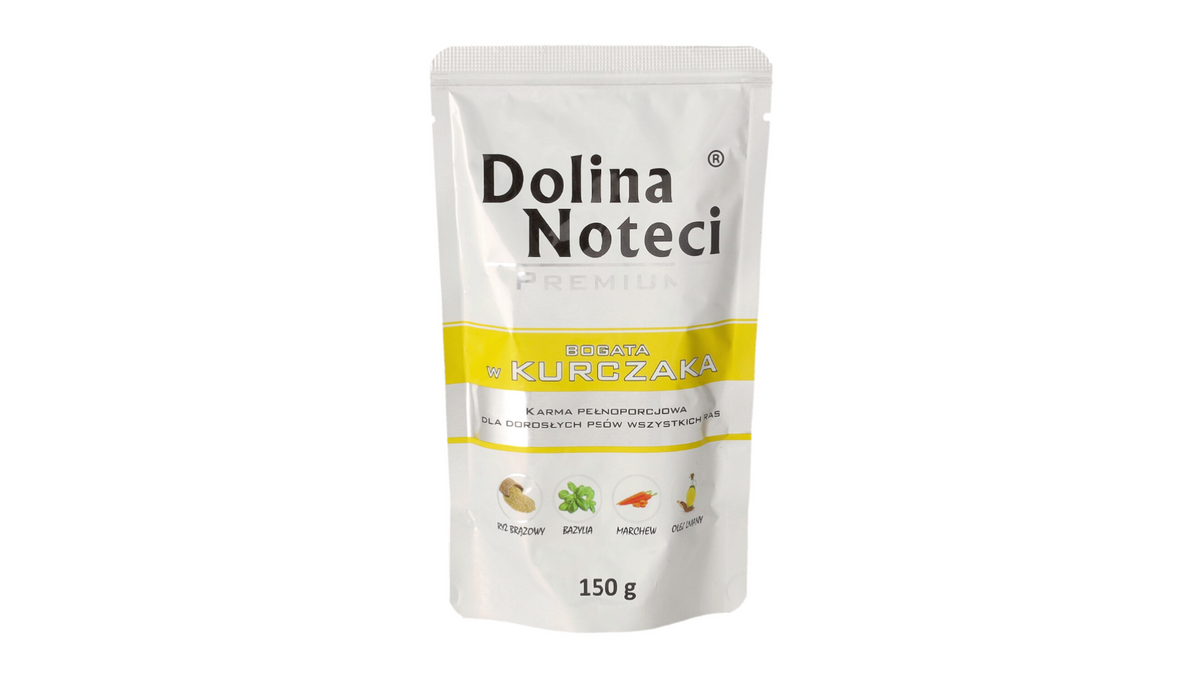 DOLINA NOTECI PREMIUM-CHICKEN- WET FOOD FOR ADULT DOGS- 150 gr POUCH