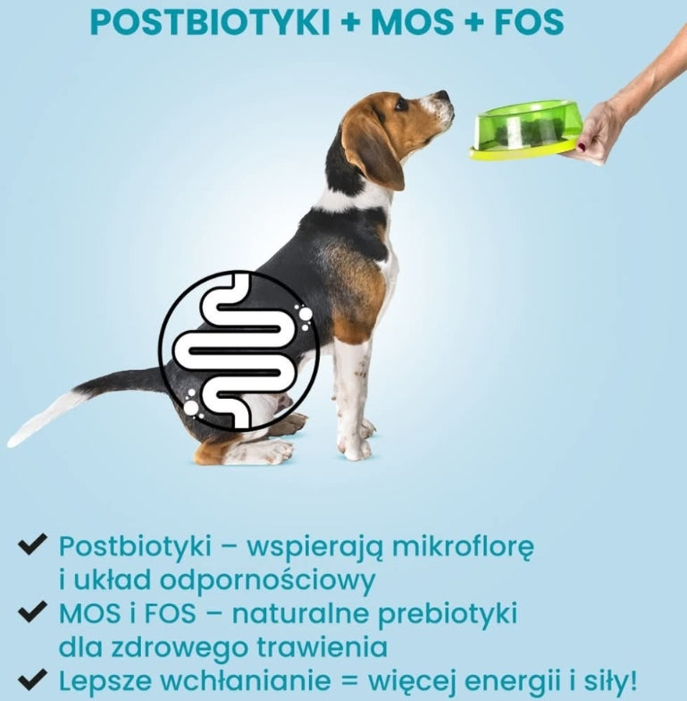 PAN MIĘSKO (MR MEATY)- SPECIAL NEEDS- DERMA & IMMUNE- COMPLETE DRY FOOD FOR ADULT DOGS- SIZE M- 3KG