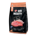 ​MR MEATY – KOMPLETNA KARMA SUCHA DLA PSÓW DOROSŁYCH – CIELĘCINA Z INDYKIEM- 3 KG- ROZMIAR M