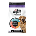PAN MIĘSKO- SPECJALNE POTRZEBY- DENTAL & SENIOR- KARMA SUCHA DLA PSA DOROSŁEGO- CHRUPKI M- 3 KG TORBA