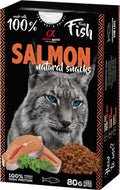 ALPHA SPIRIT- Natural Cat Treats- SALMON- (80g)