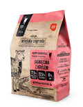 WIEJSKA ZAGRODA (COUNTRY OF ANIMALS)- DRY CAT FOOD- LAMB WITH KRILL- 400GR BAG