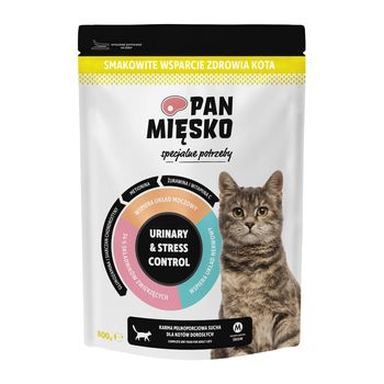 MR MEATY (PAN MIĘSKO)- SPECIAL NEEDS- URINARY AND STRESS CONTROL-DRY FOOD FOR ADULT CAT- TURKEY- SIZE M- 800gr