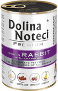 DOLINA NOTECI PREMIUM- RICH IN RABBIT AND CRANBERRY- WET FOOD FOR ADULT DOGS- 400 gr CANS