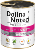 DOLINA NOTECI PREMIUM- TURKEY-WET FOOD FOR ADULT DOGS- 800 GR CANS